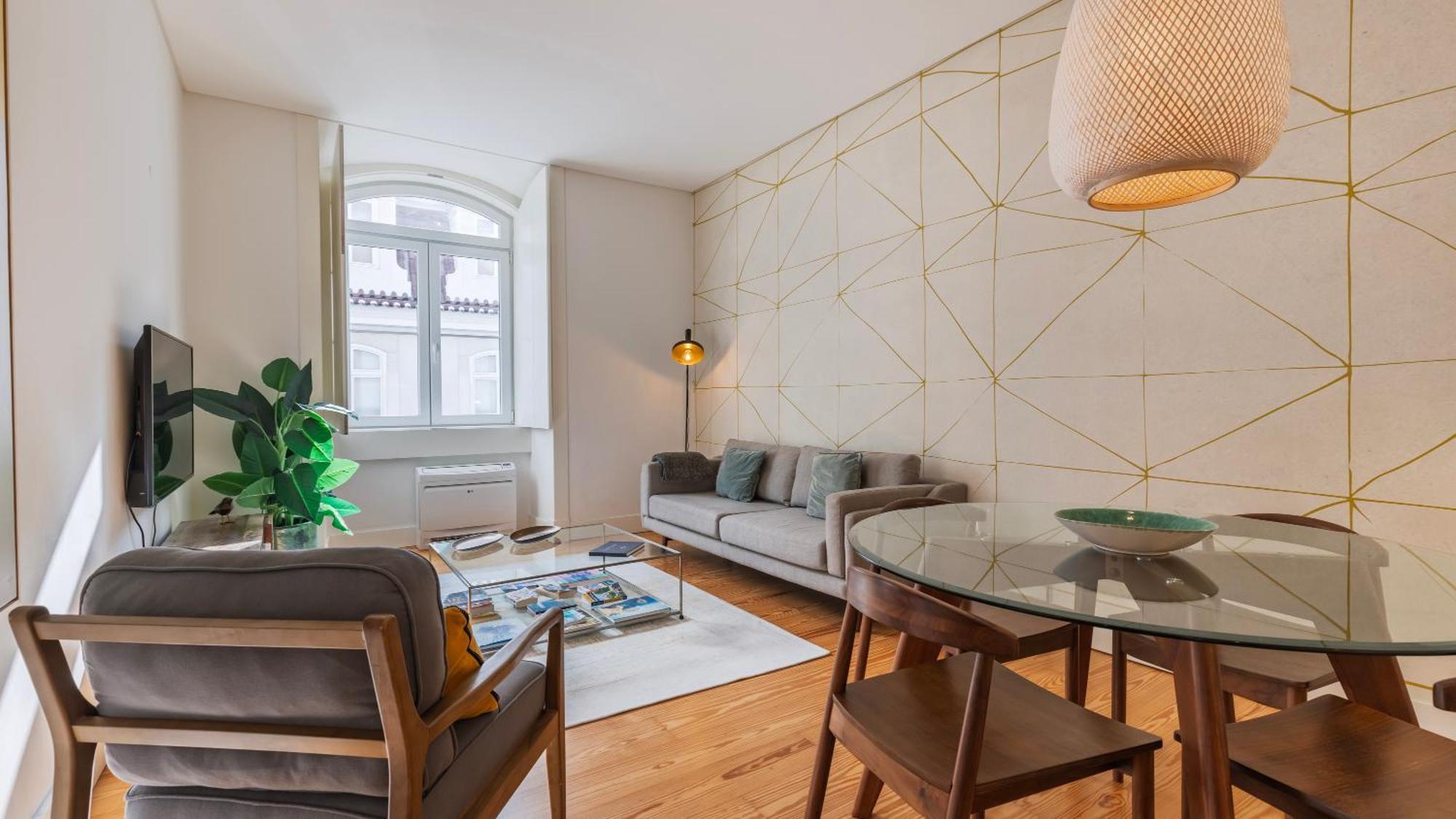 Downtown Sleek Apartment By Lovelystay Lisboa Eksteriør billede