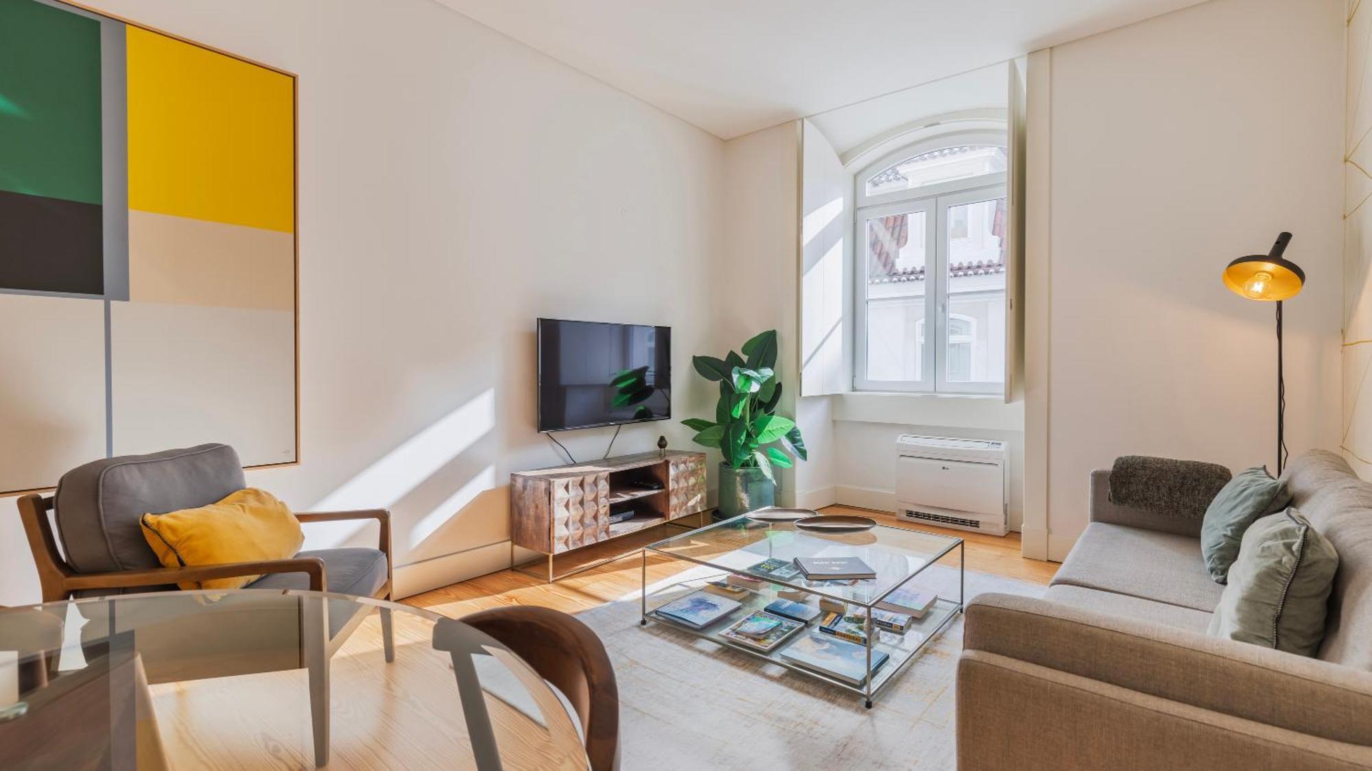 Downtown Sleek Apartment By Lovelystay Lisboa Eksteriør billede